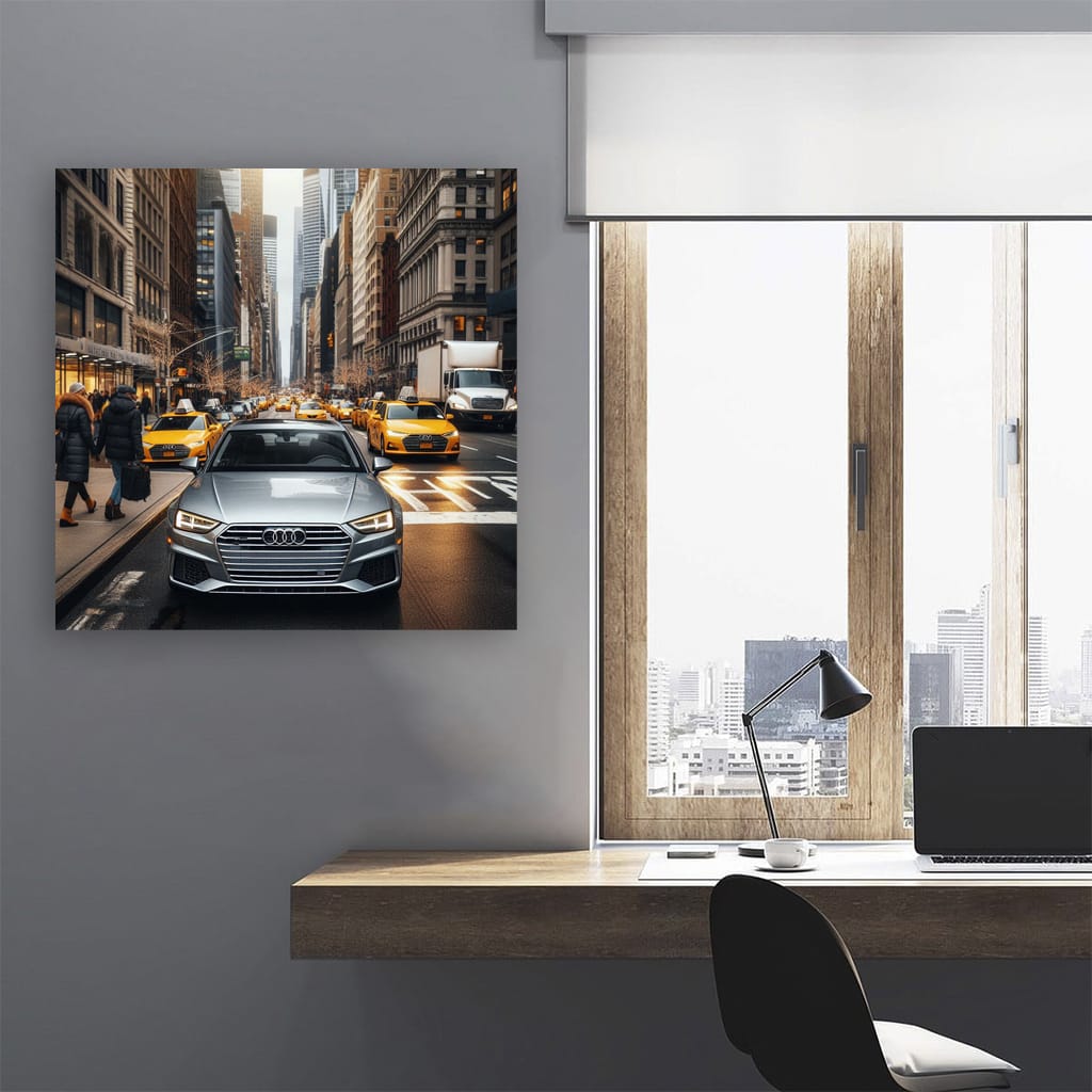 Audi A4 New York Wall Art