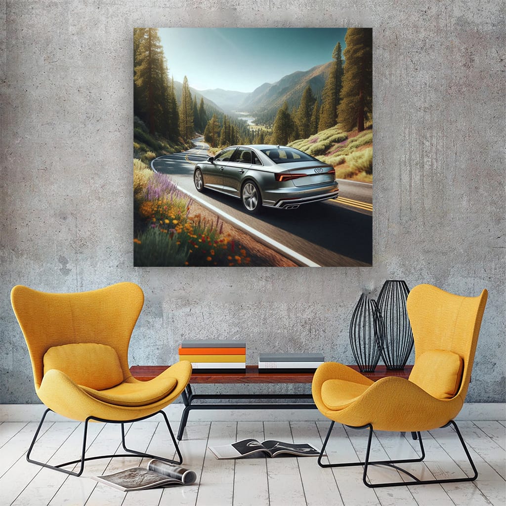 Audi A4 Ro Wall Art