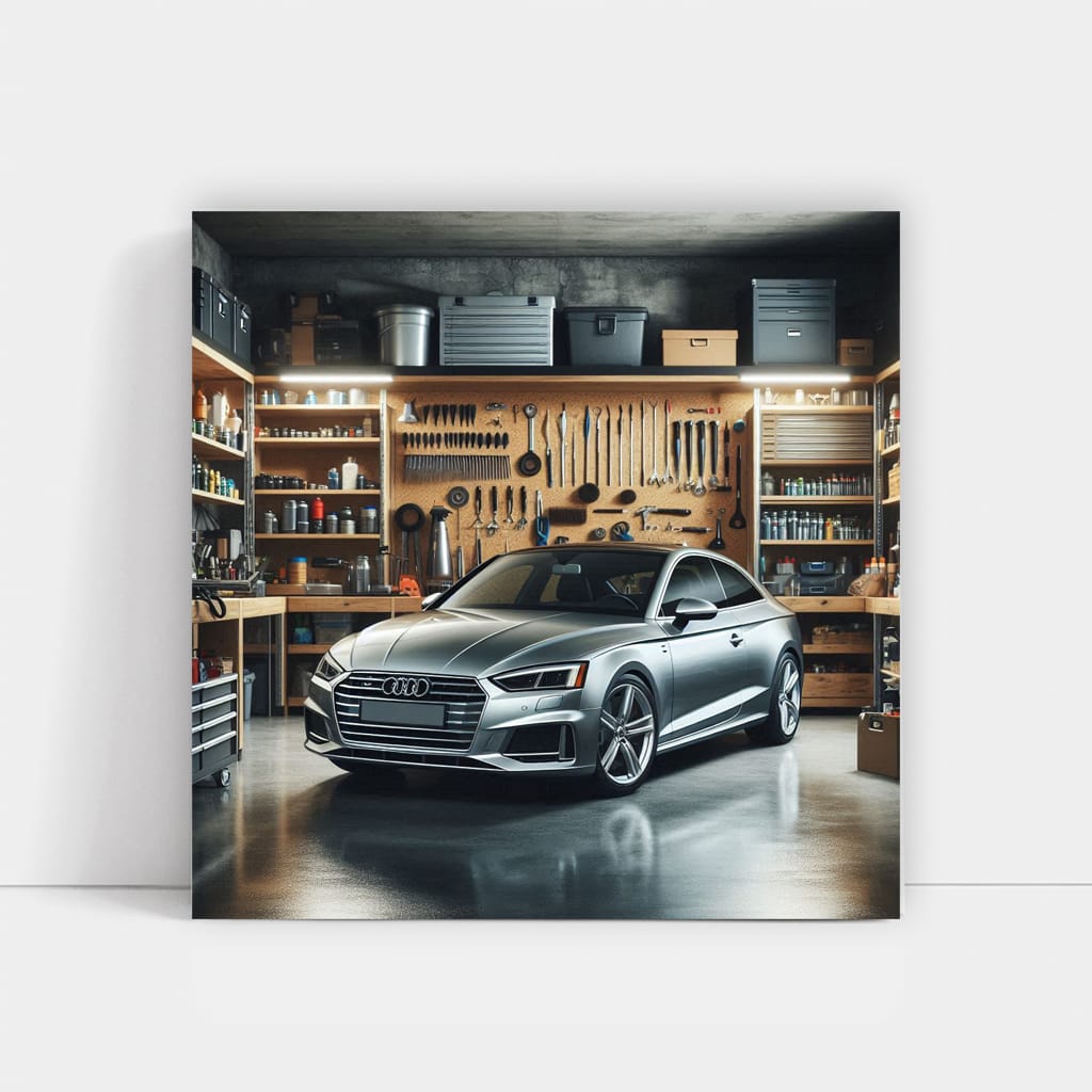 Audi A5 - Garage Elegance and Power in Motion
