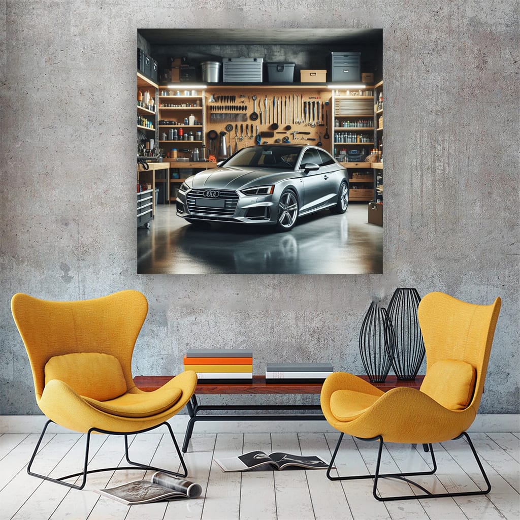 Audi A5 - Garage Elegance and Power in Motion