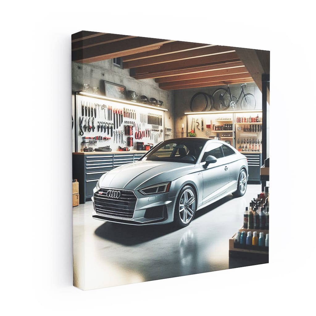 Audi A5 Garage Wall Art