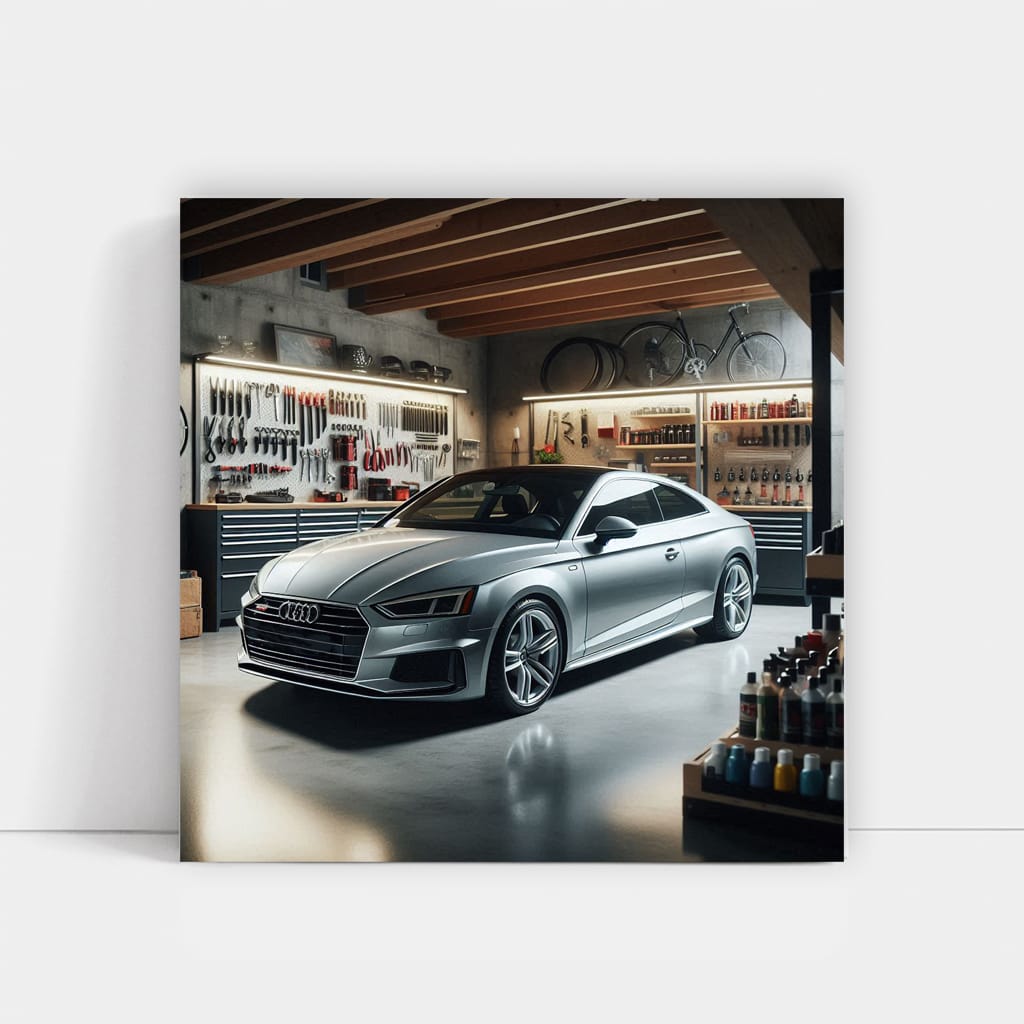 Audi A5 Garage Wall Art