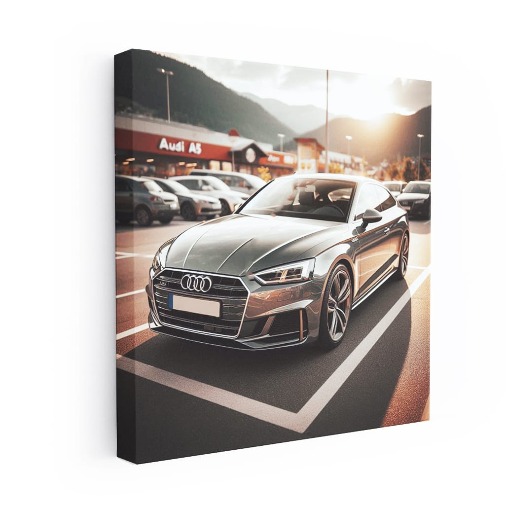 Audi A5 Parki Wall Art