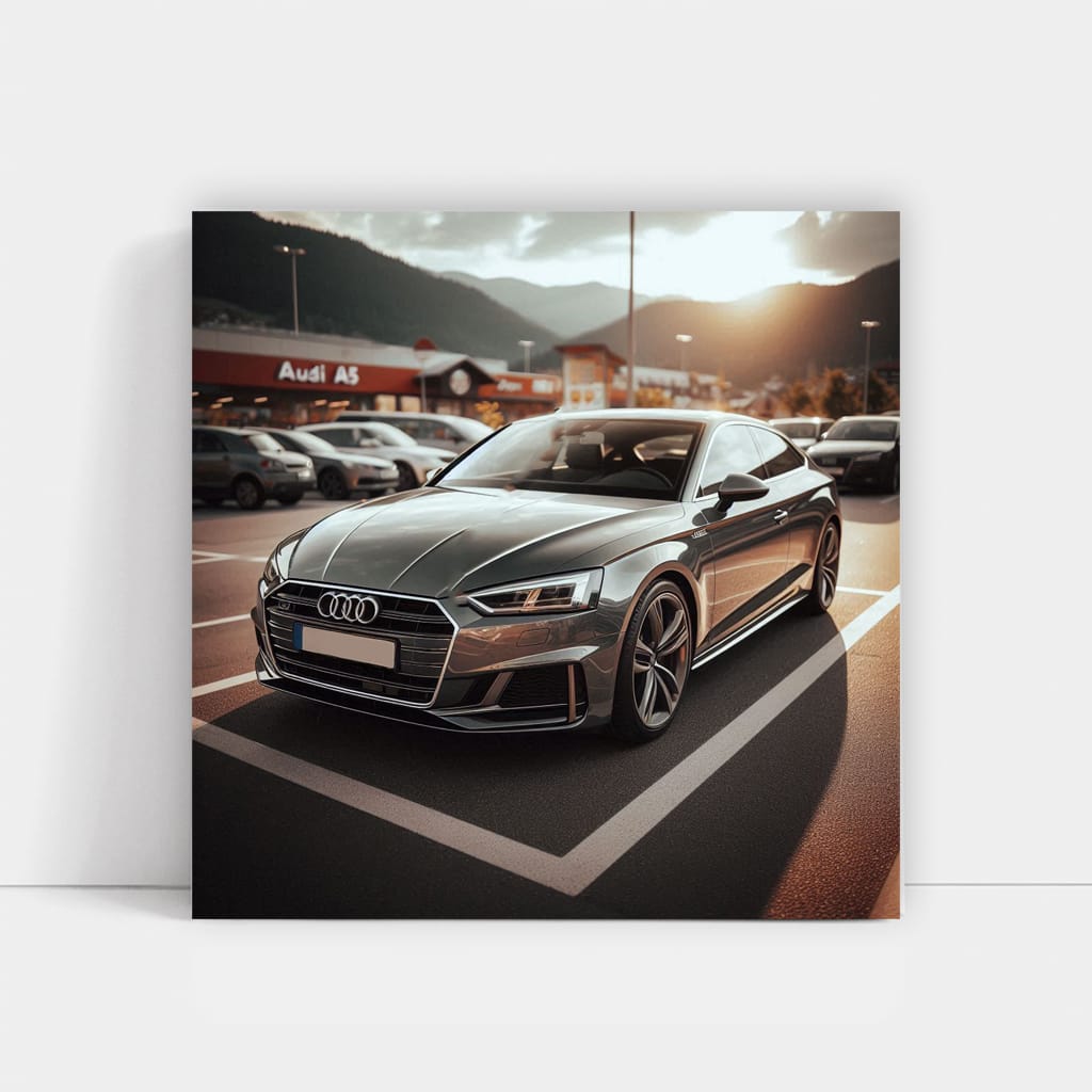 Audi A5 Parki Wall Art