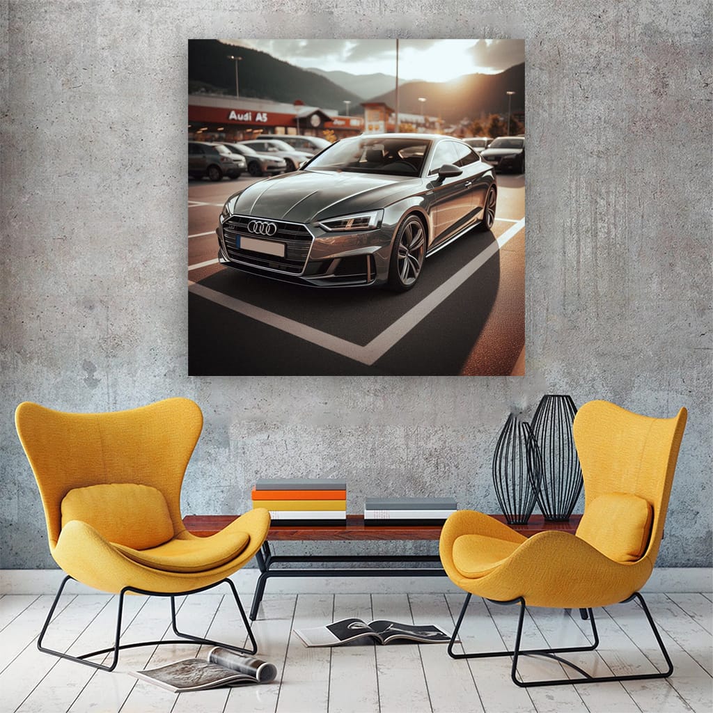 Audi A5 Parki Wall Art