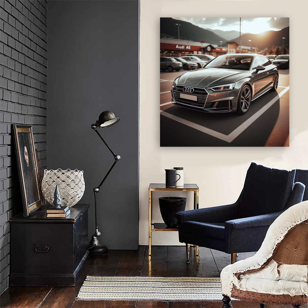 Audi A5 Parki Wall Art