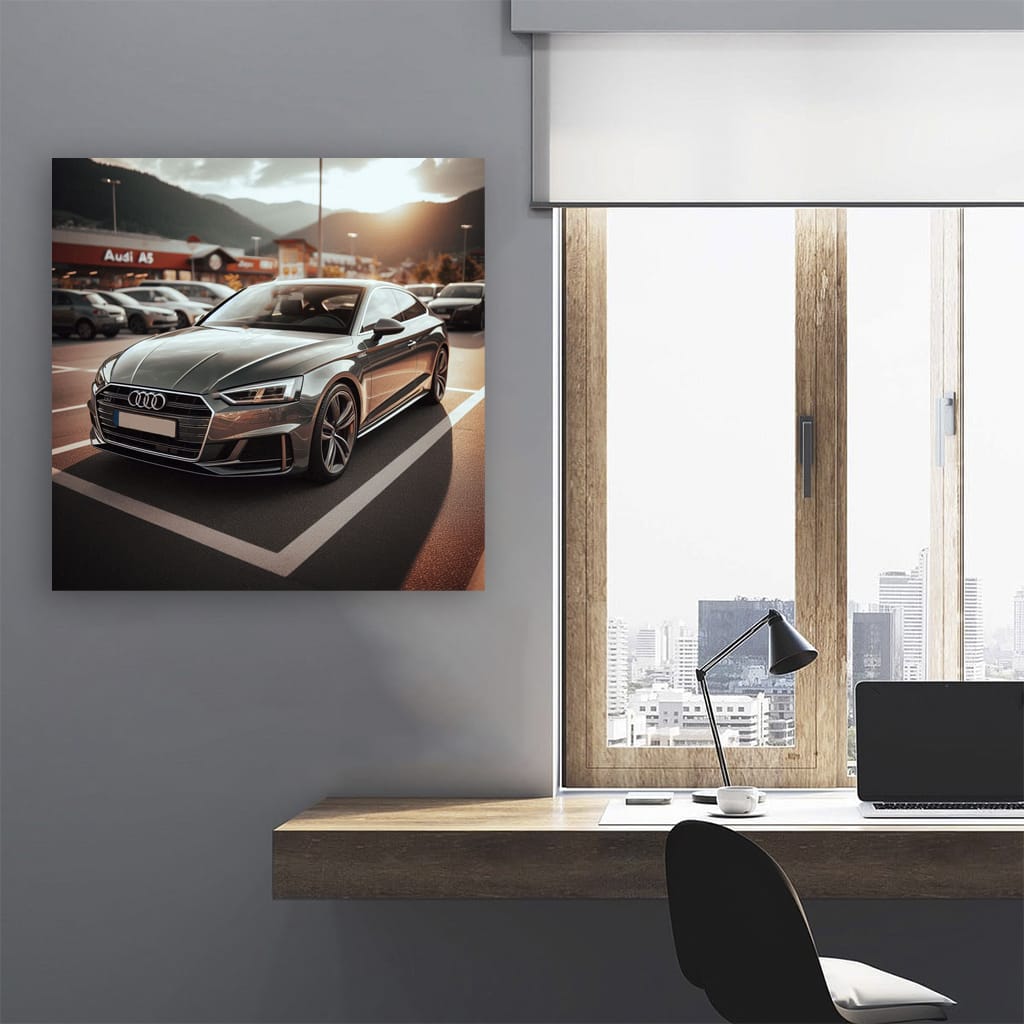 Audi A5 Parki Wall Art