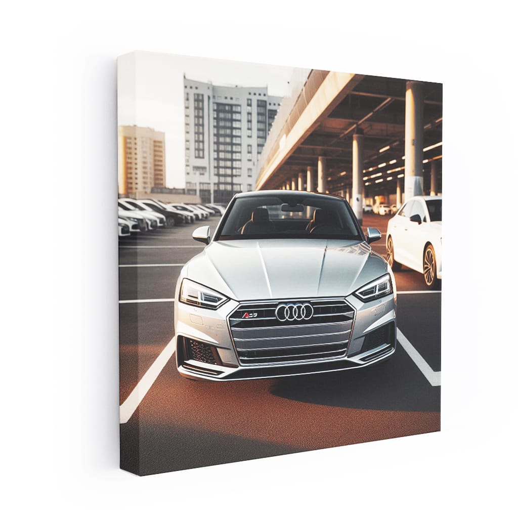 Audi A5 Parking Wall Art