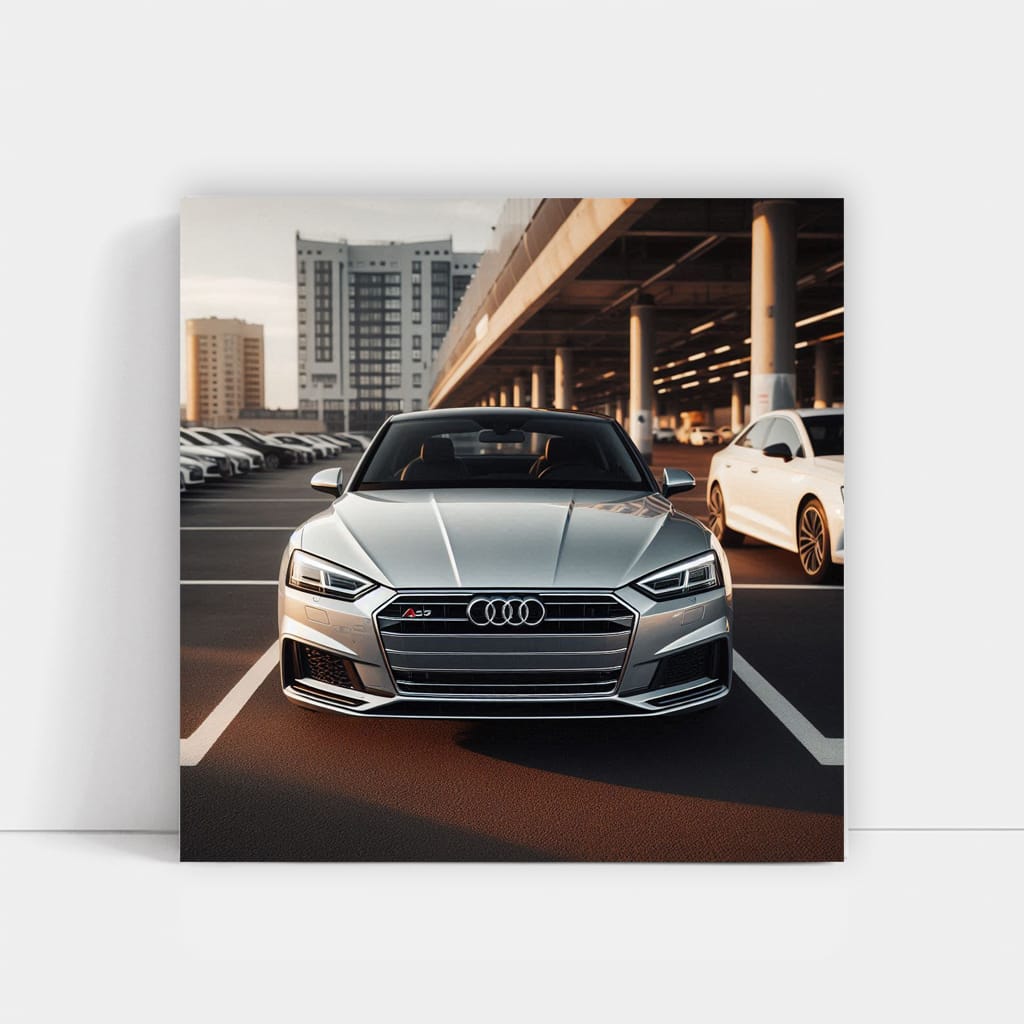 Audi A5 Parking Wall Art