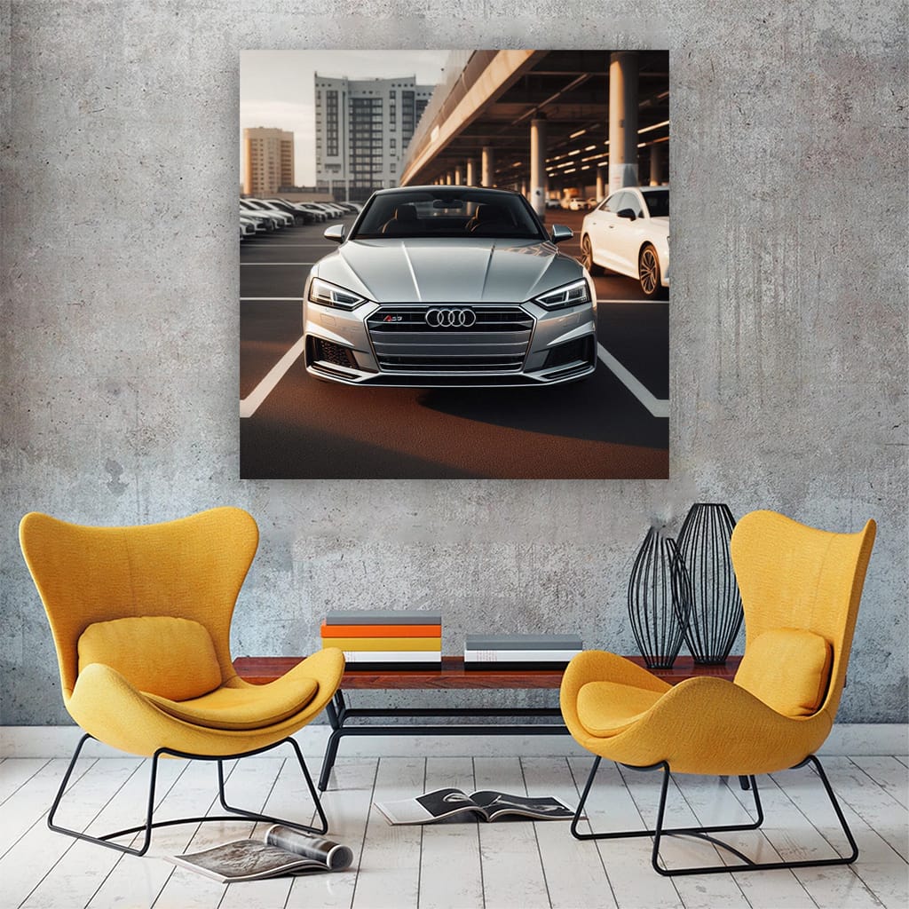 Audi A5 Parked Elegantly - Perfect Blend of Luxury and Performance
