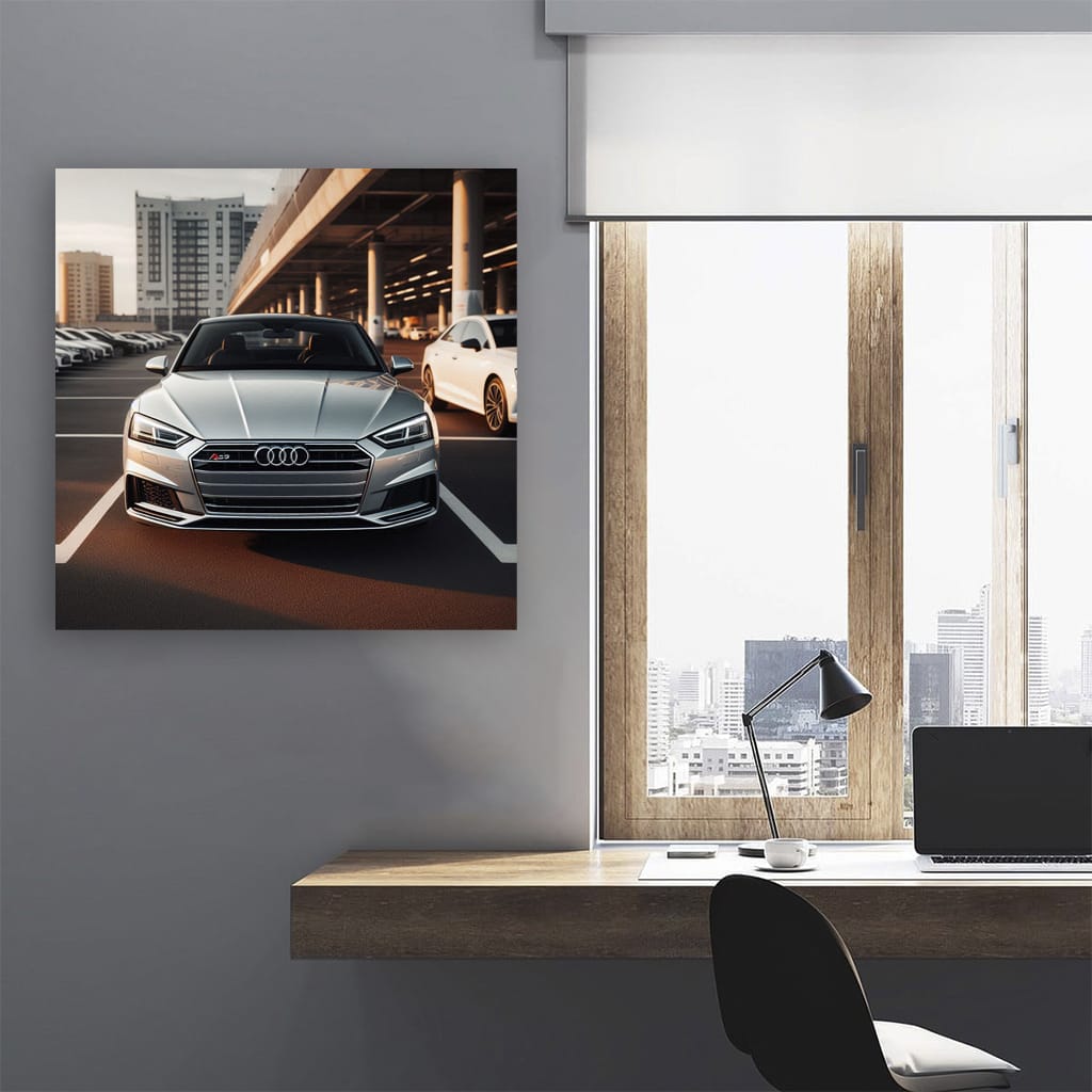 Audi A5 Parking Wall Art