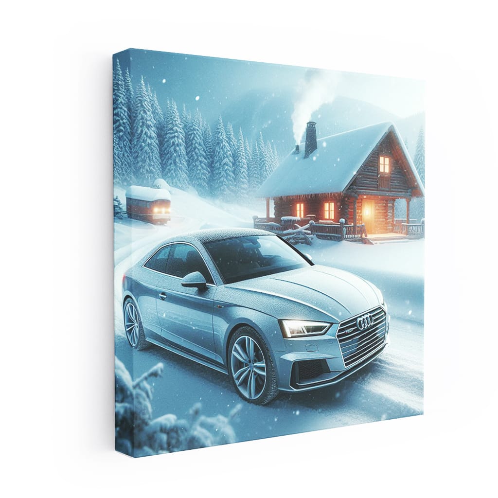 Audi A5 Wint Wall Art