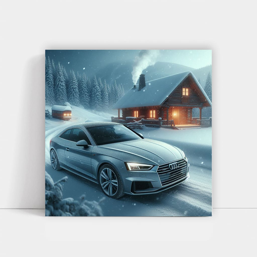 Audi A5 Wint Wall Art