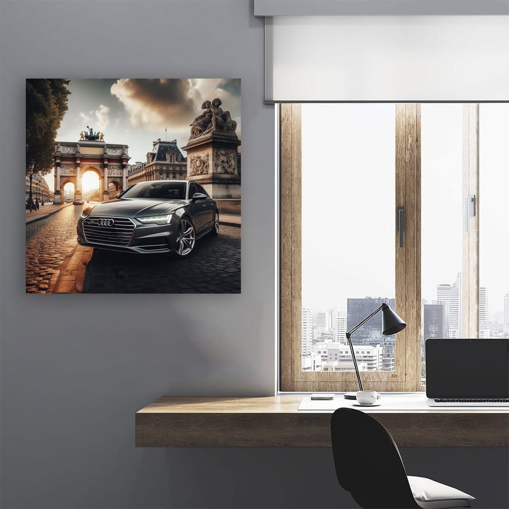 Audi A6 Par Wall Art