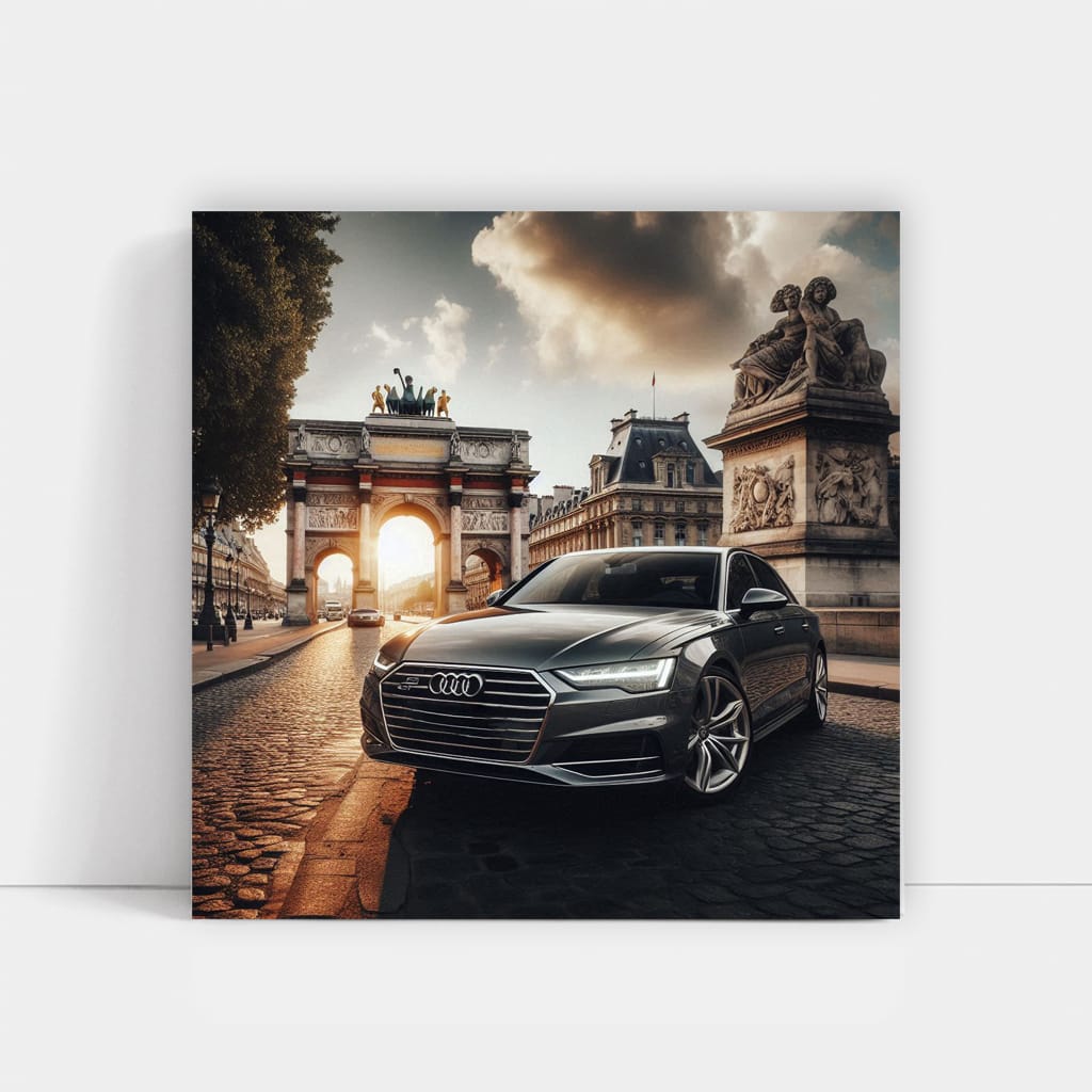 Audi A6 in Paris - Sophisticated Style and Elegance