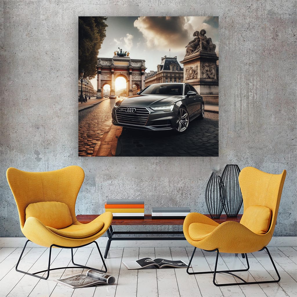 Audi A6 in Paris - Sophisticated Style and Elegance