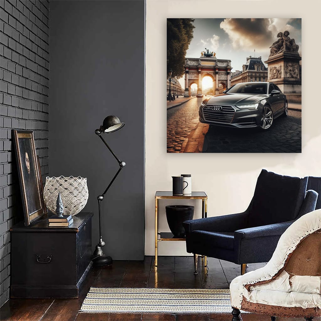 Audi A6 Par Wall Art