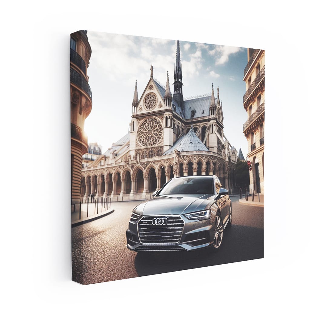 Audi A6 Paris Wall Art