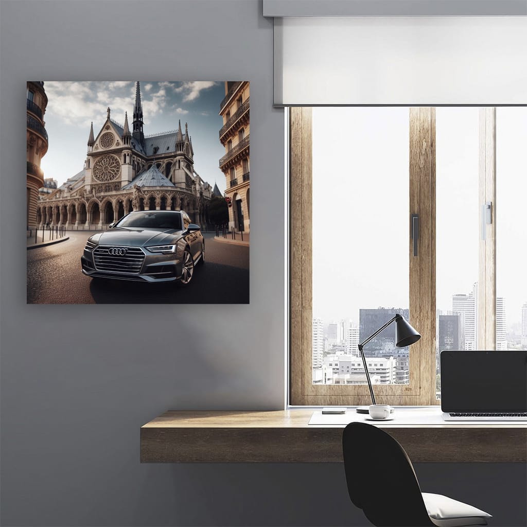 Audi A6 Paris Wall Art