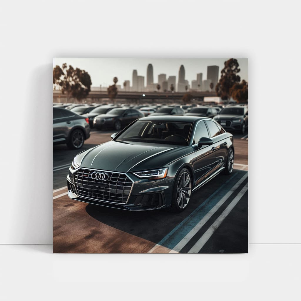 Audi A6 Parki Wall Art