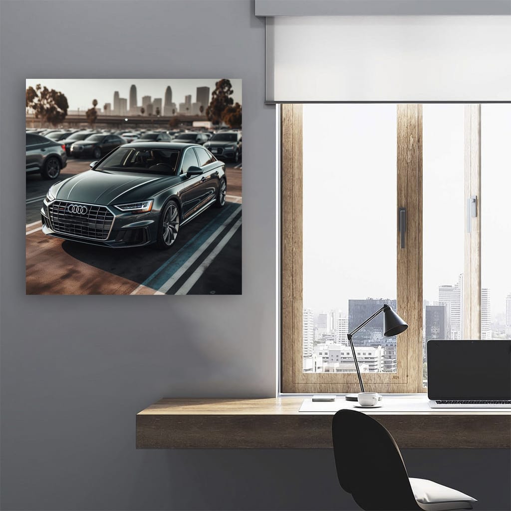 Audi A6 Parki Wall Art