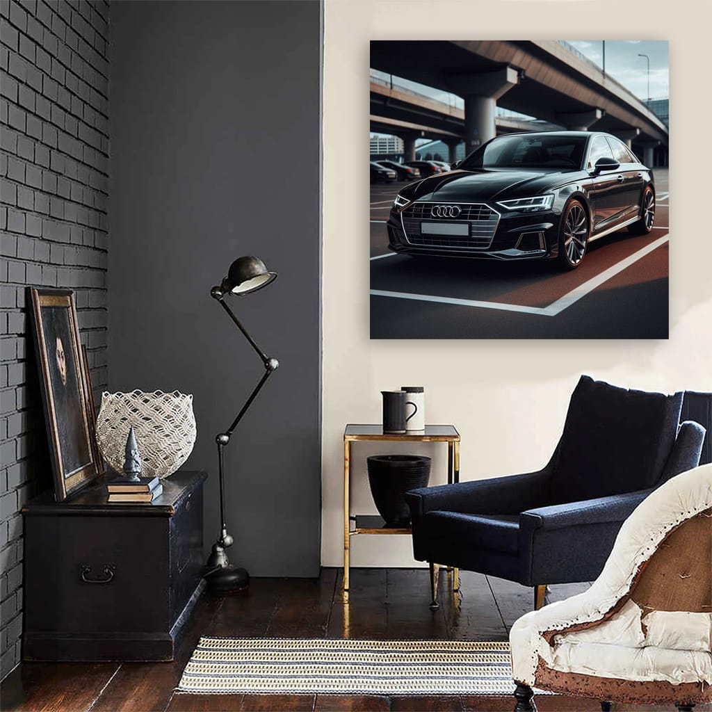 Audi A6 Parking Wall Art