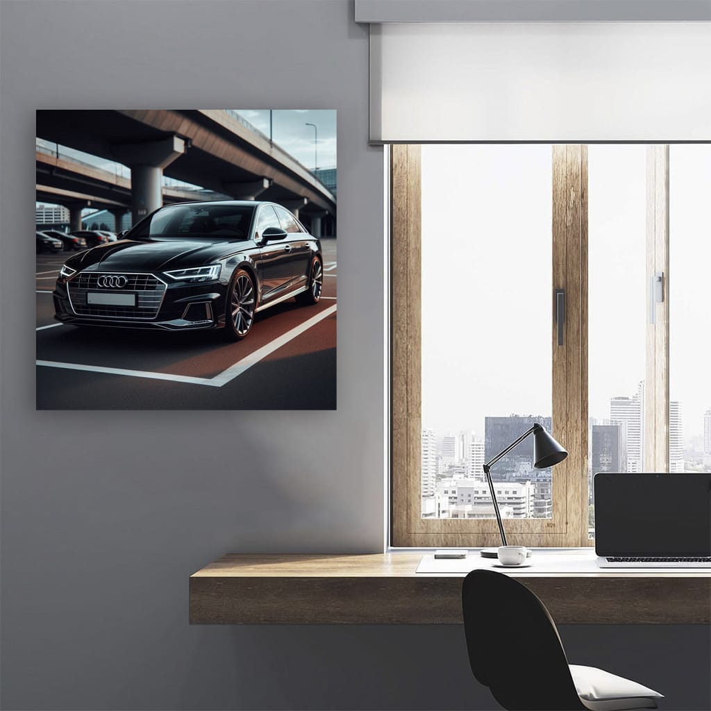 Audi A6 Parking Wall Art