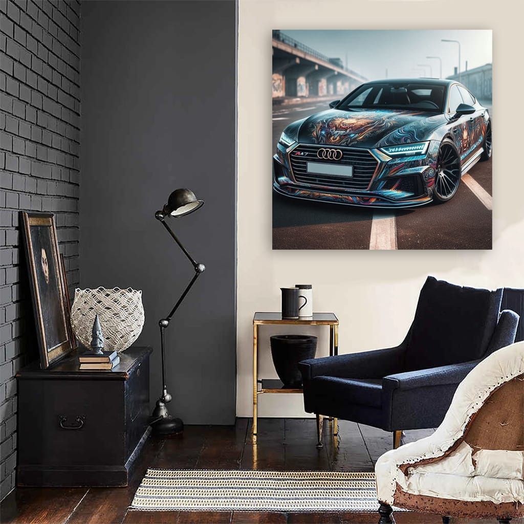 Audi A7 Paint Job - Sleek Elegance in Motion