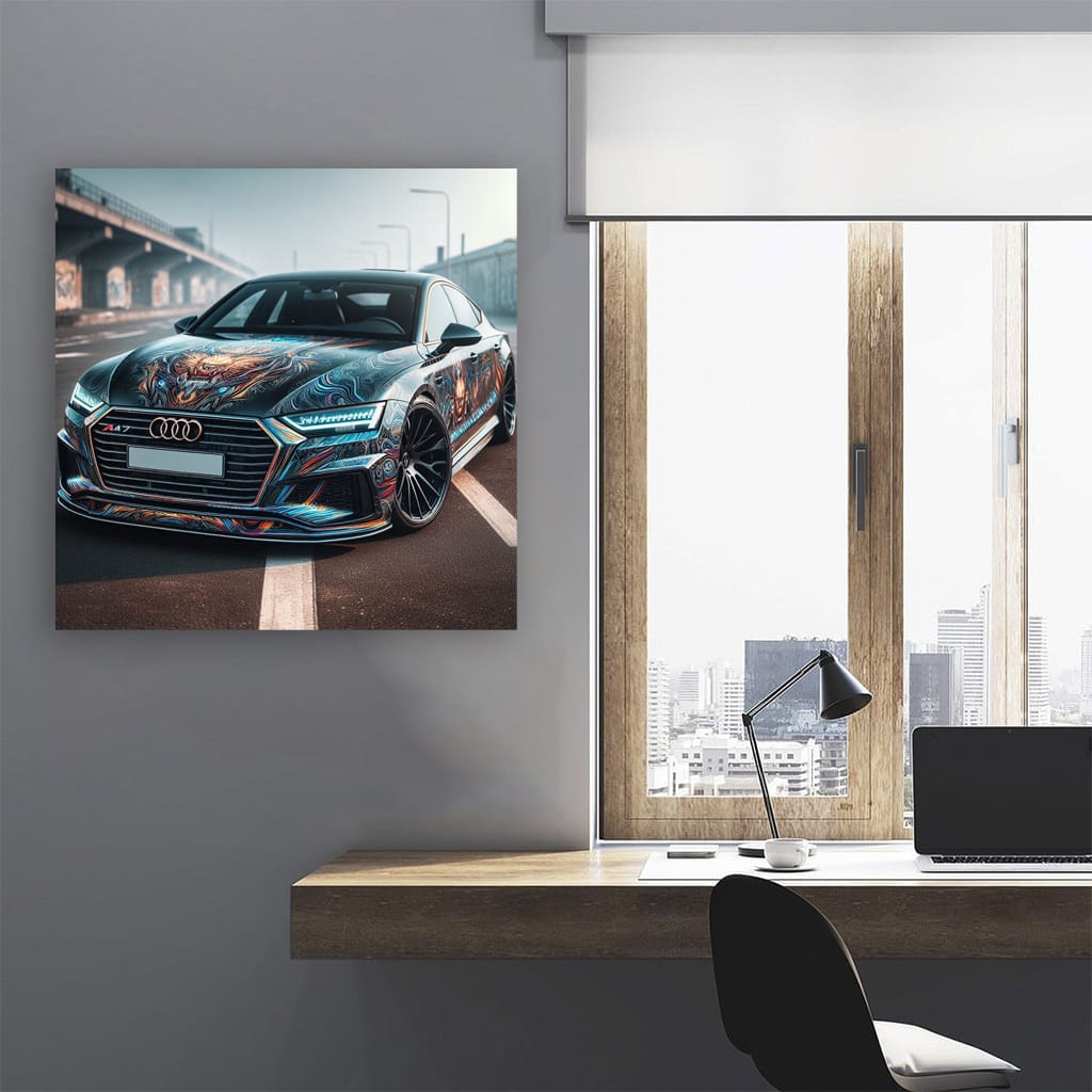 Audi A7 Paint Job - Sleek Elegance in Motion