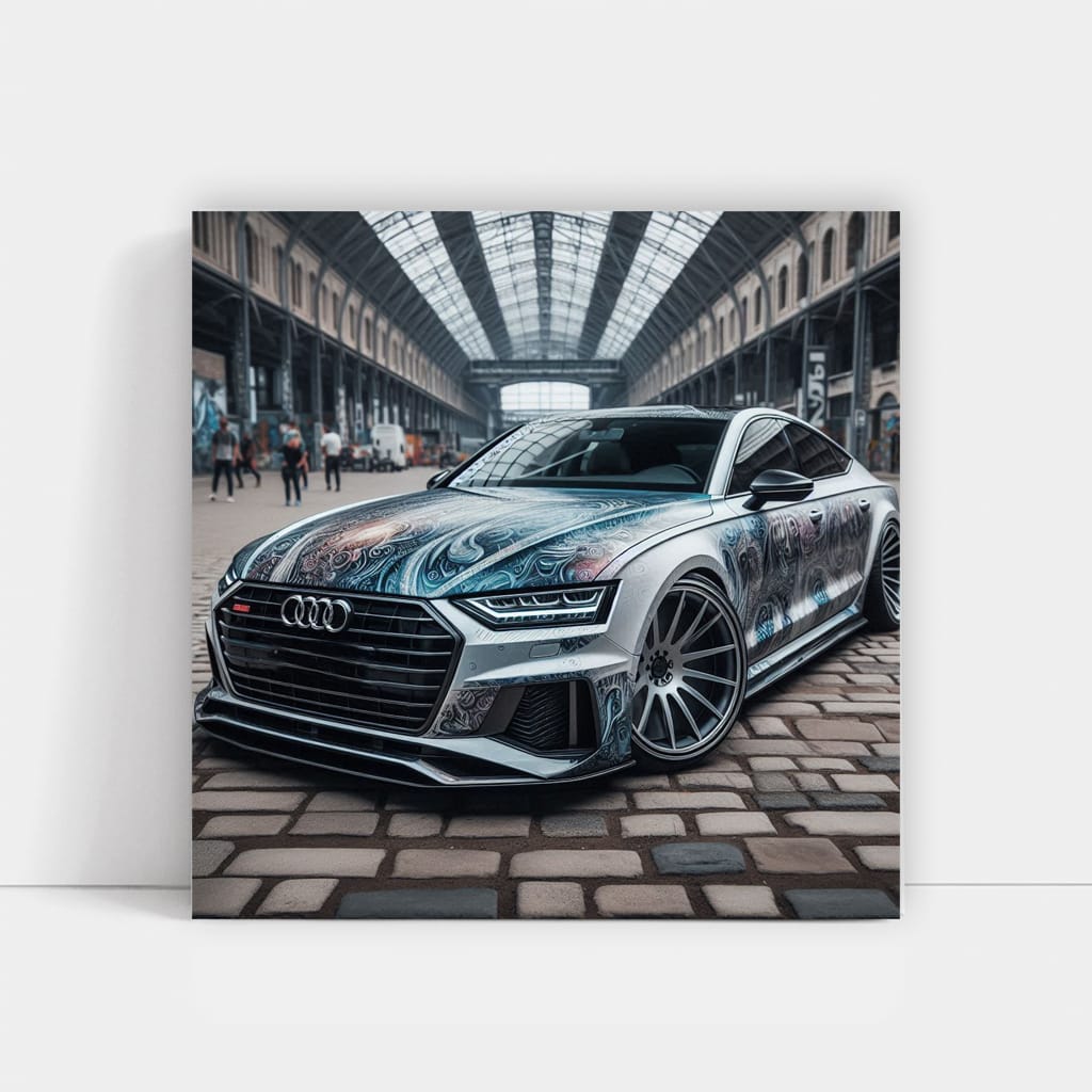 Audi A7 Paint Wall Art