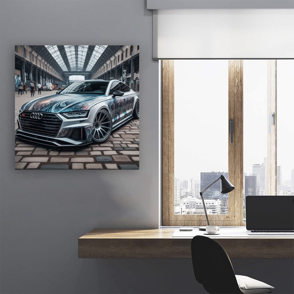 Audi A7 Paint Wall Art