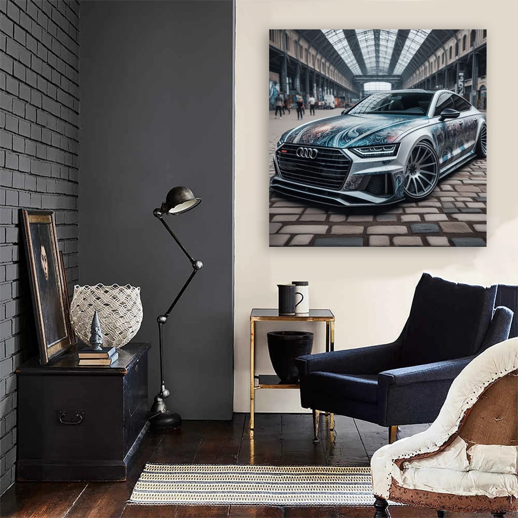 Audi A7 Paint Wall Art