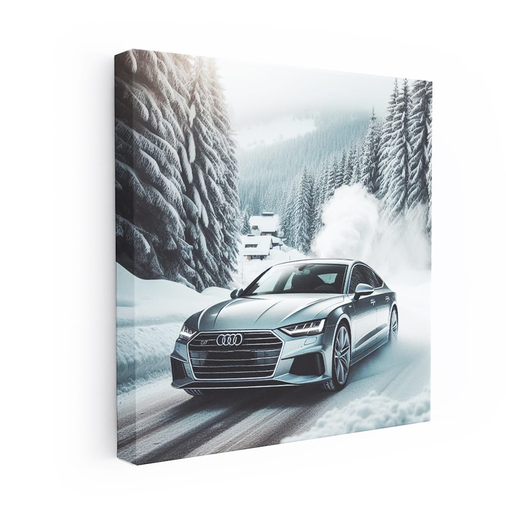 Audi A7 Wint Wall Art