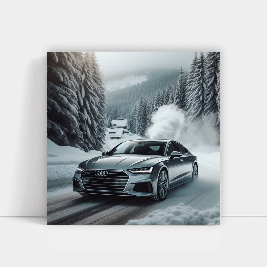 Audi A7 Wint Wall Art