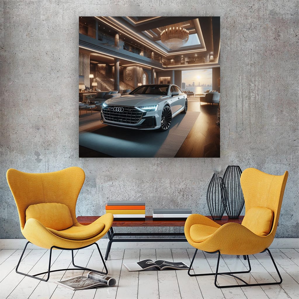 Audi A8 Luxury Li Wall Art