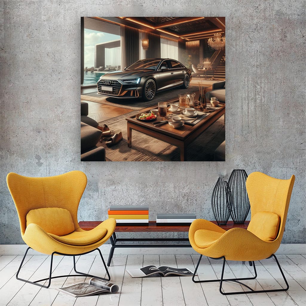 Audi A8 Luxury Life Wall Art