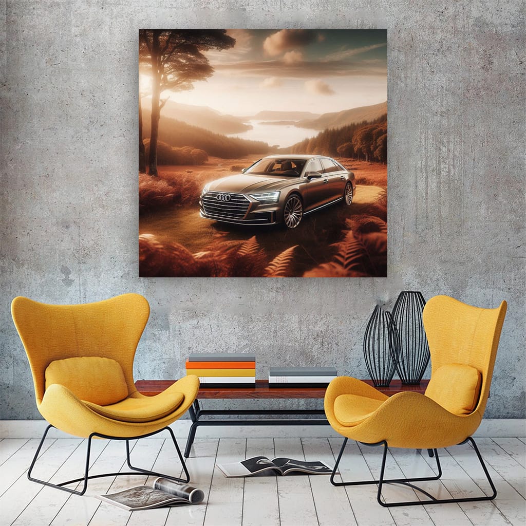 Audi A8 National Park Wall Art