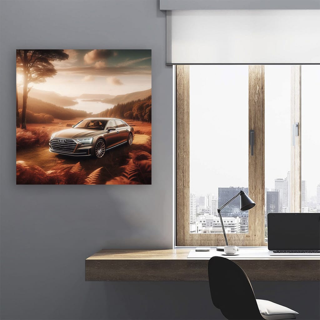 Audi A8 National Park Wall Art