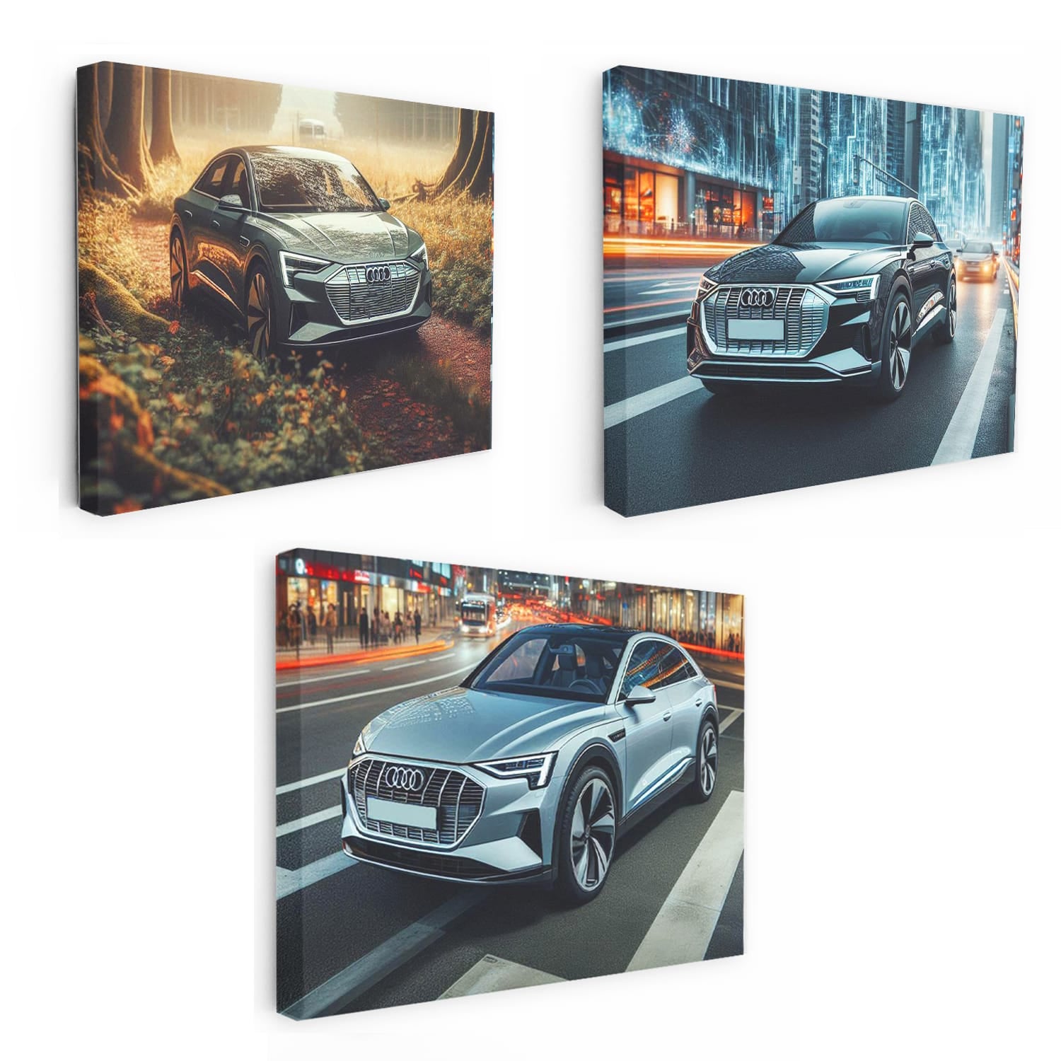 Audi E-tron Set of 3