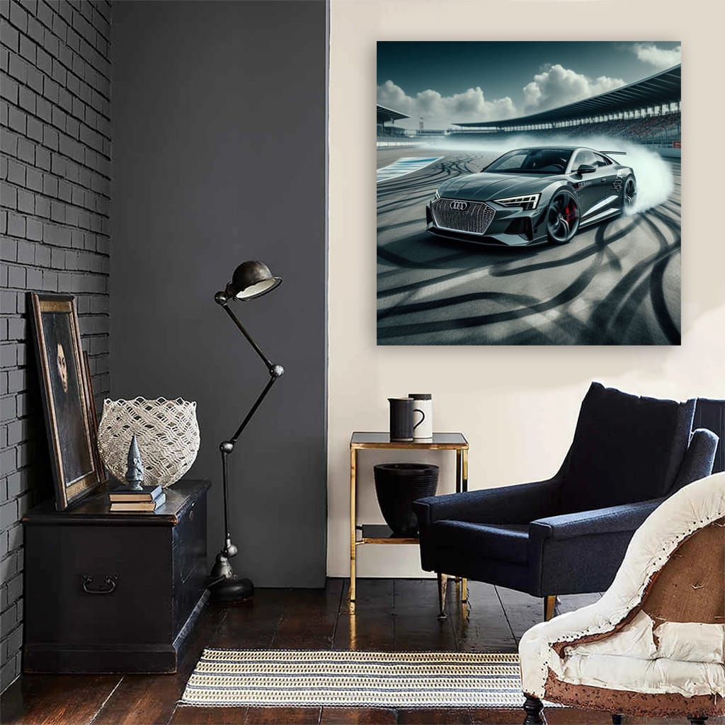 Audi Etron Drift Wall Art