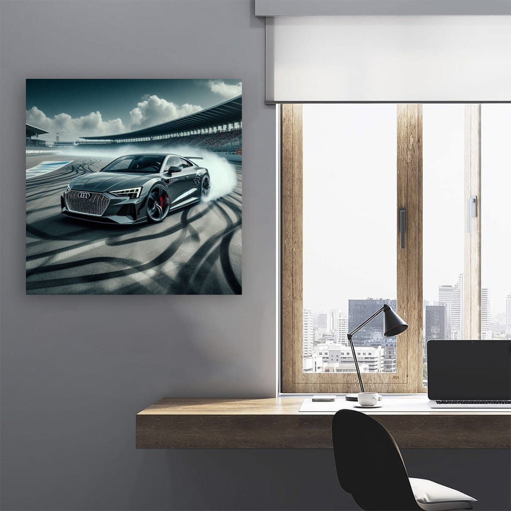 Audi Etron Drift Wall Art