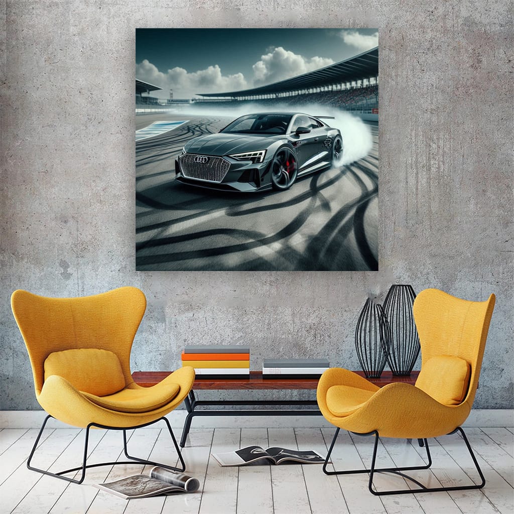 Audi Etron Drift Wall Art