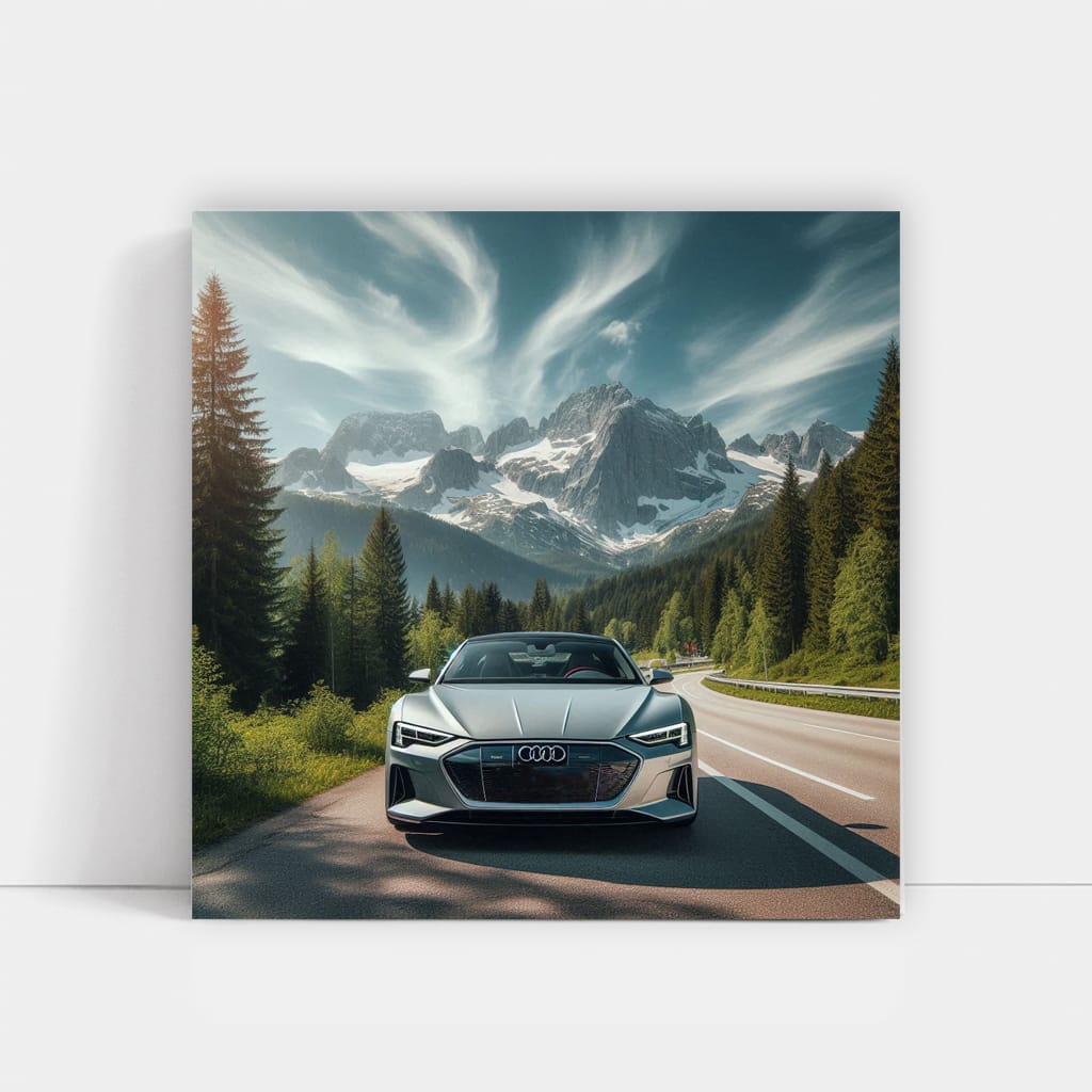 Audi Etron Gt Mounta Wall Art