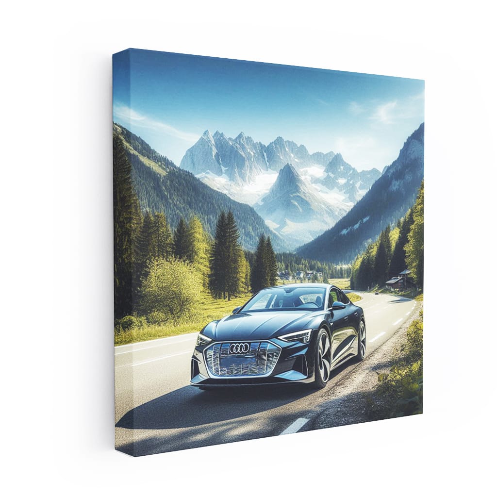 Audi Etron Gt Mountain Wall Art