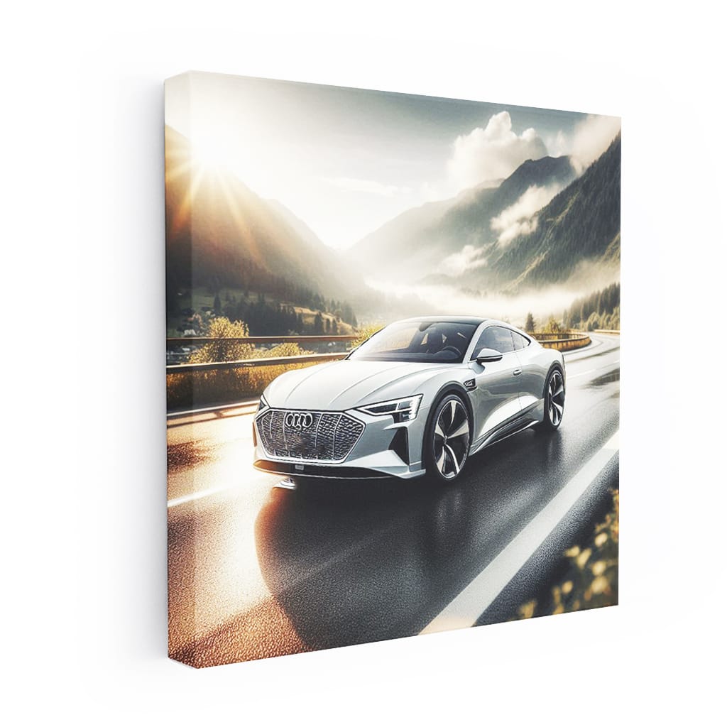 Audi Etron Gt Road Wall Art