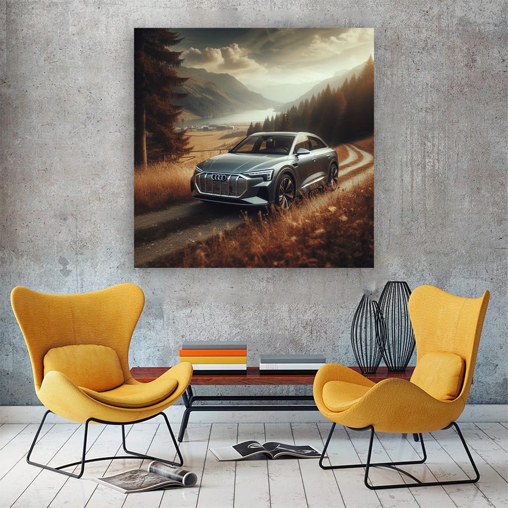 Audi Etron Nature Wall Art