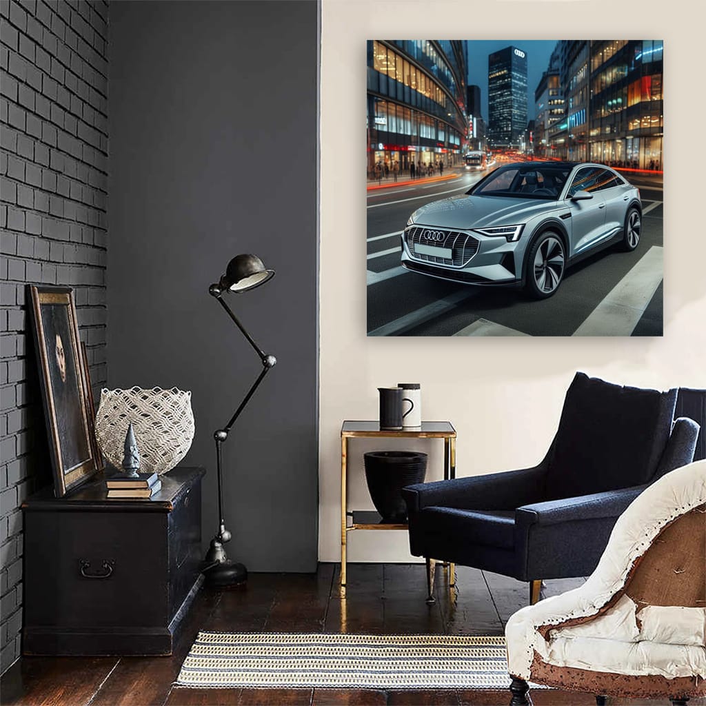 Audi Etron Parki Wall Art