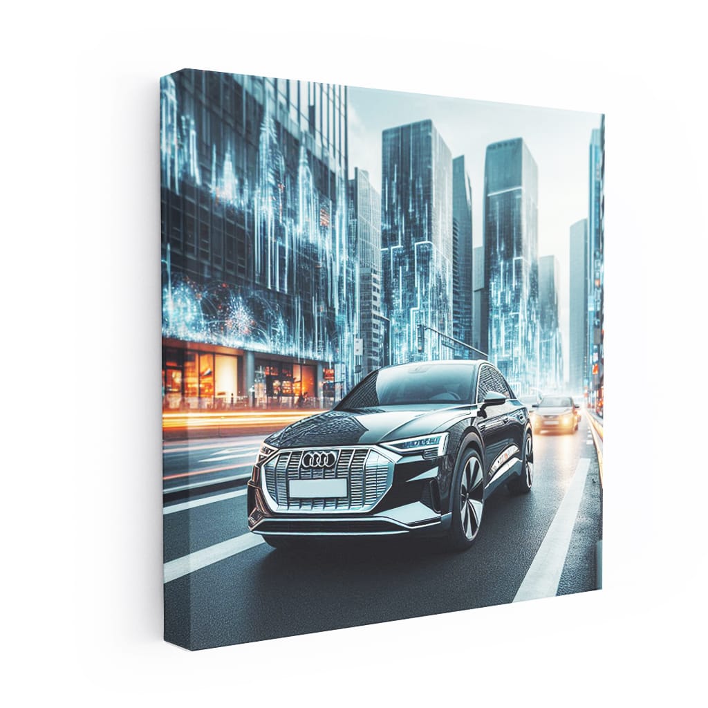 Audi Etron Parking Wall Art