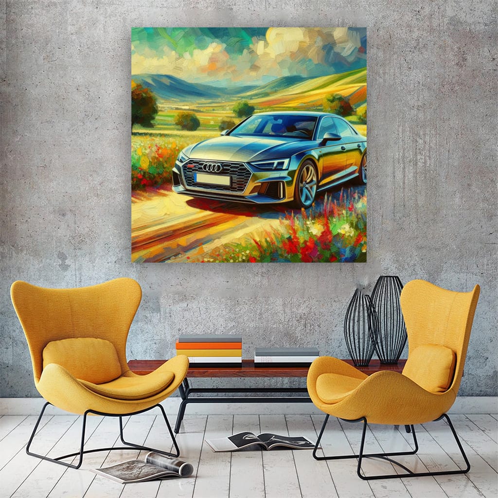 Audi Impressionism Wall Art