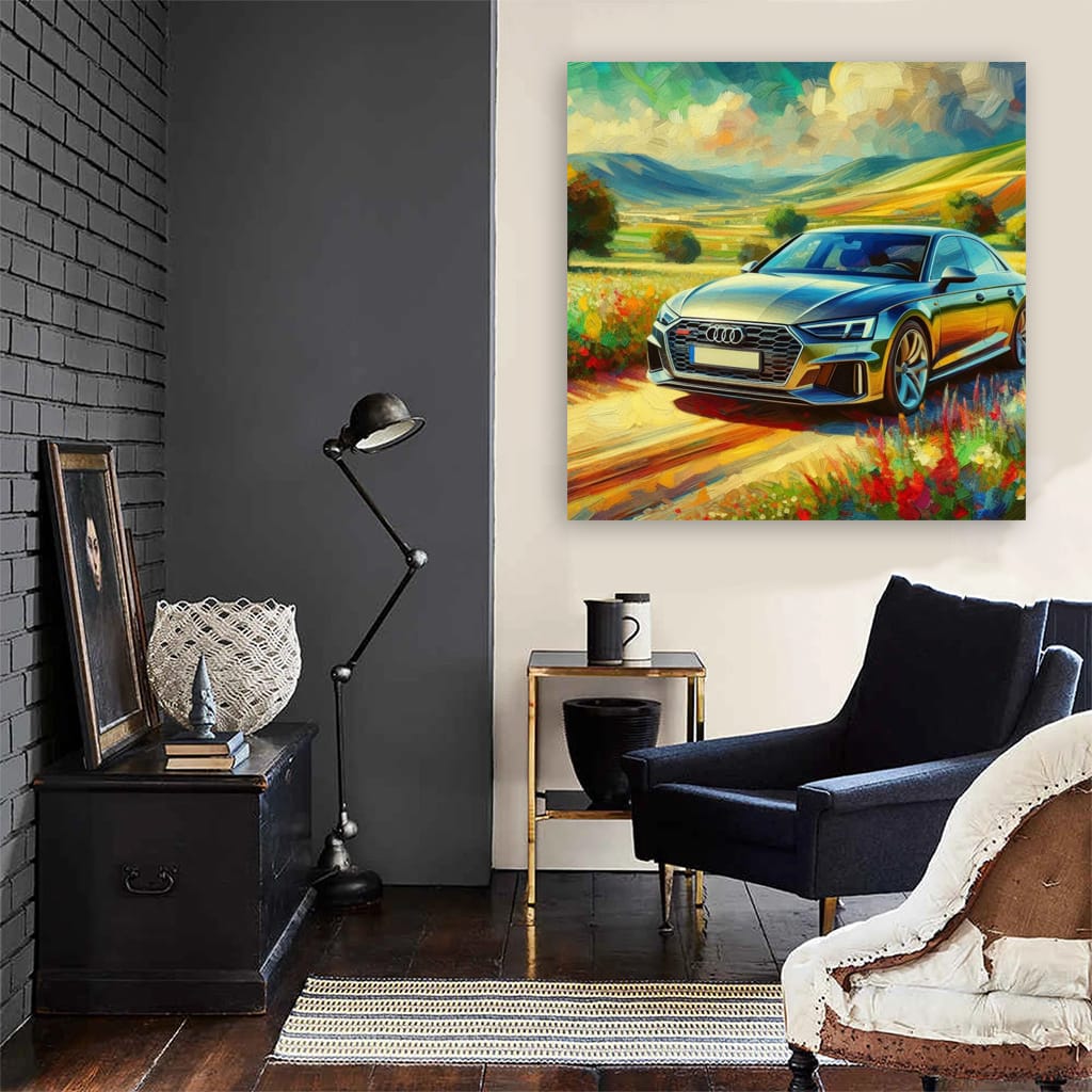 Audi Impressionism Wall Art